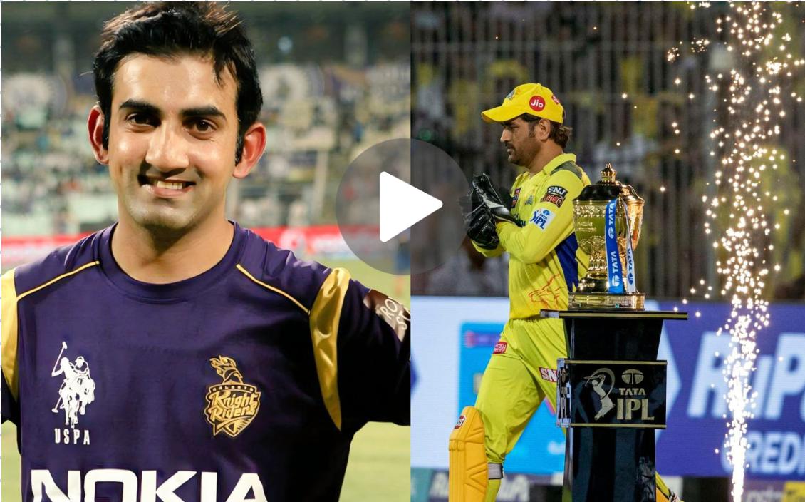 [WATCH] 'MS Dhoni Is The Most Successful...': Gautam Gambhir 'Hails' CSK Legend